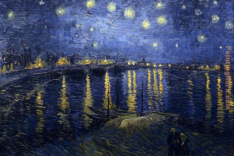 Vincent van Gogh Starry Night over the Rhone